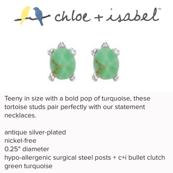 🛑 SOLD 🛑Chloe + Isabel Studs NWOT - Picture 4 of 4